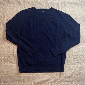 J. Crew Men’s Lightweight Long Sleeve Sweater Navy